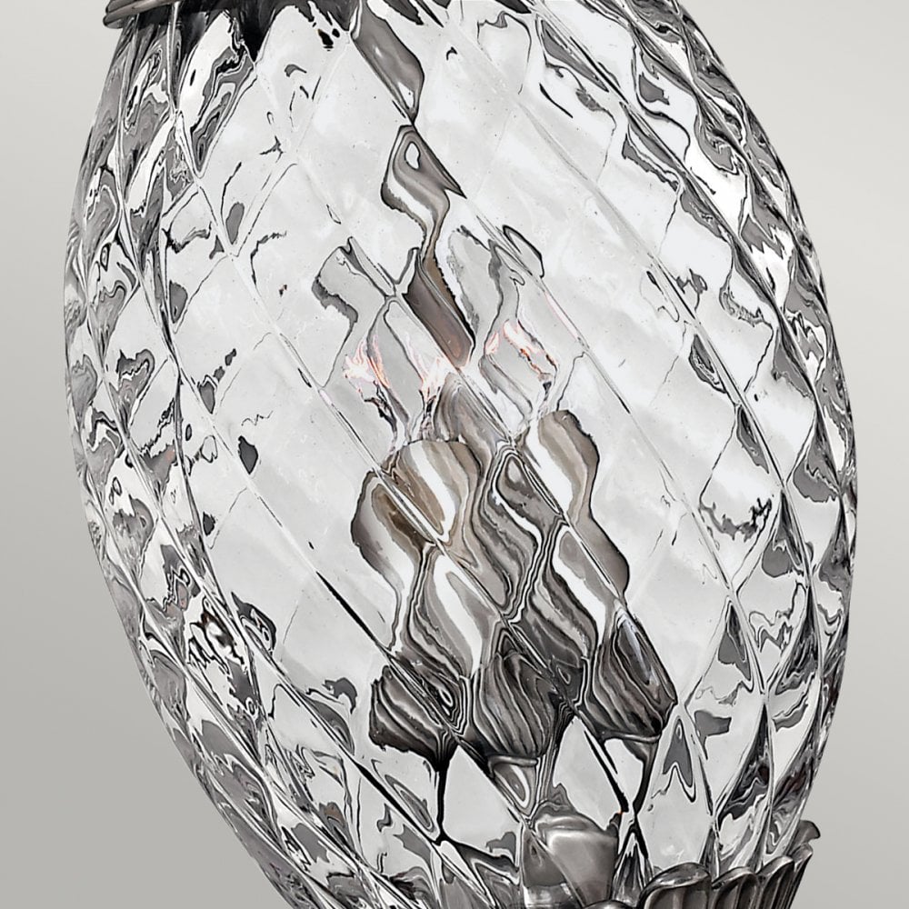 Plantation Four Light Pendant in Polished Antique Nickel