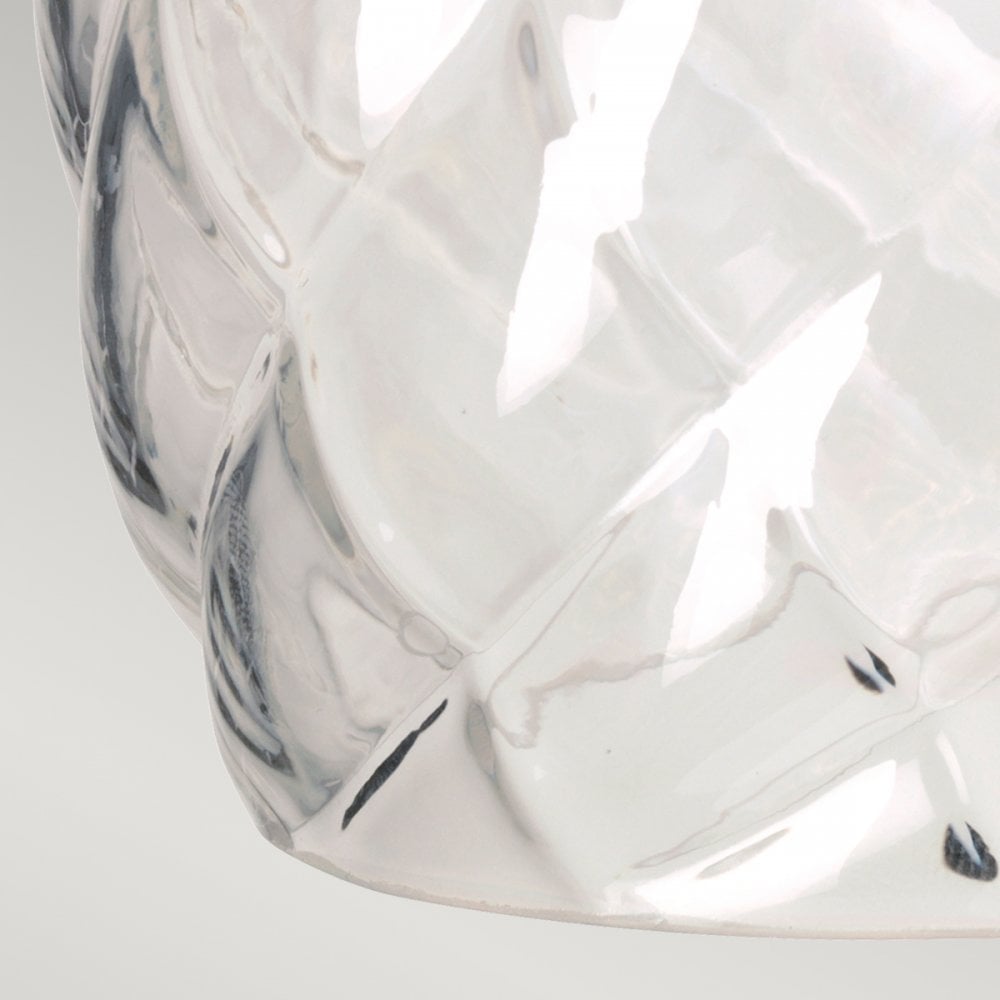 Plantation Bathroom IP44 Wall Light in Polished Antique Nickel