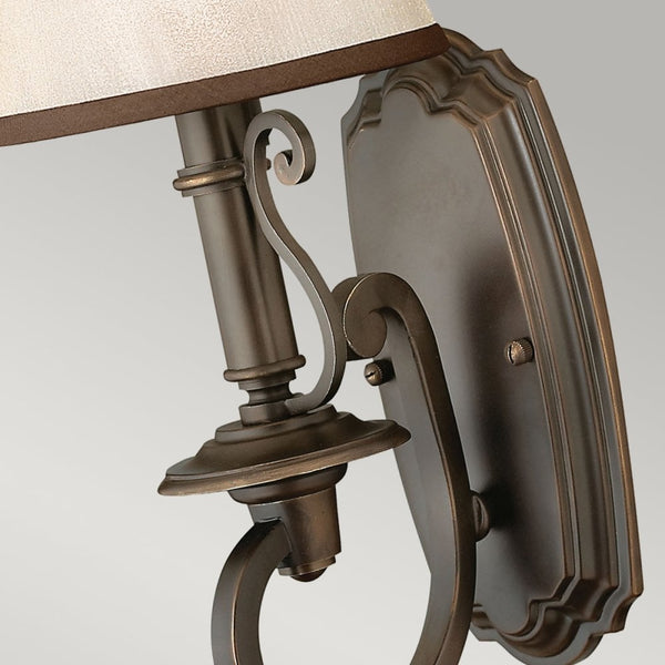 Plymouth Single Wall Light in Old Bronze