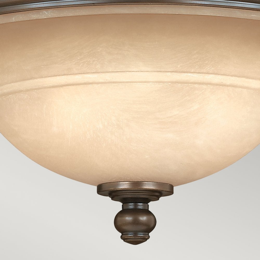 Plymouth Flush Mount Ceiling Light in Old Bronze