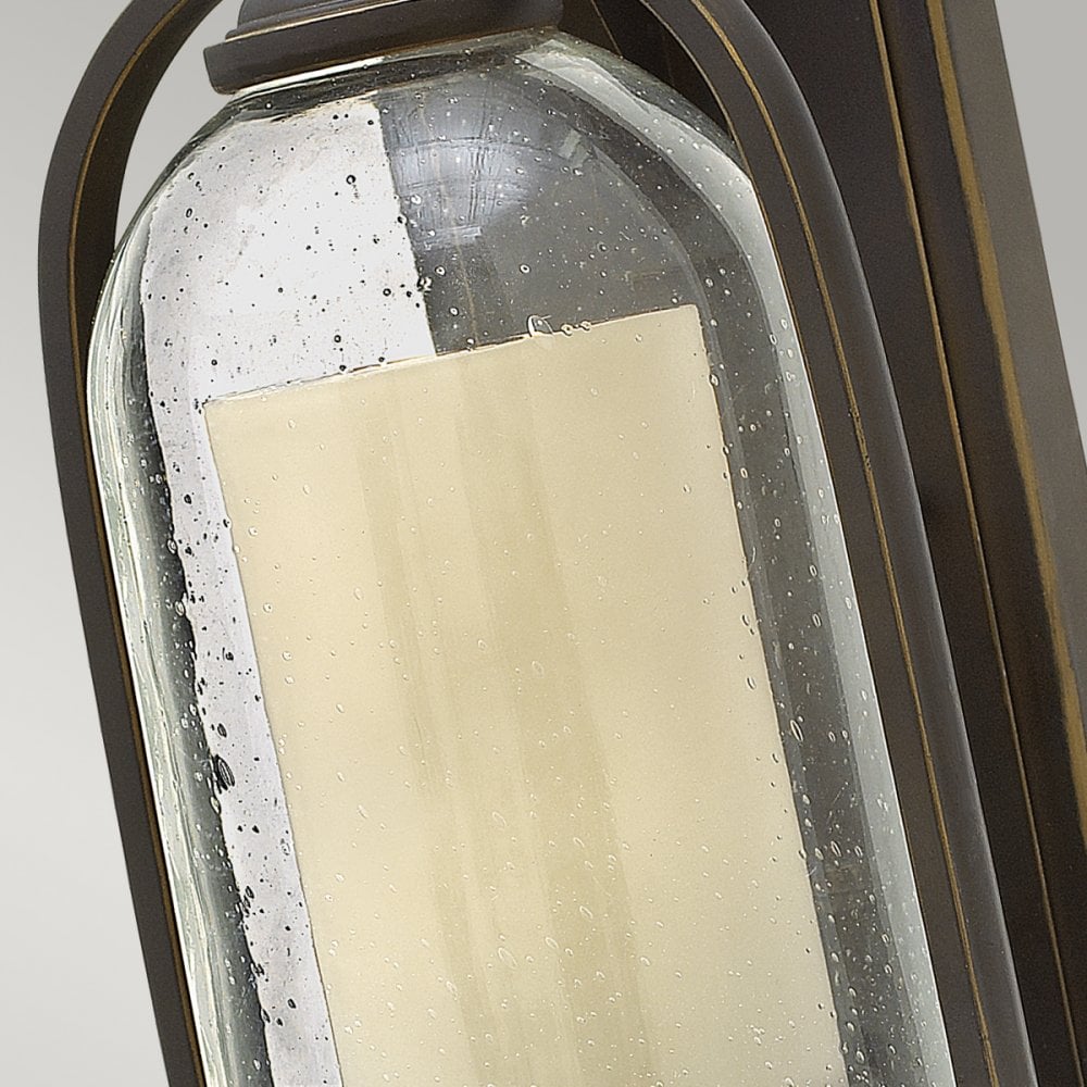 Quincy Small Outdoor Wall Lantern in Oil Rubbed Bronze