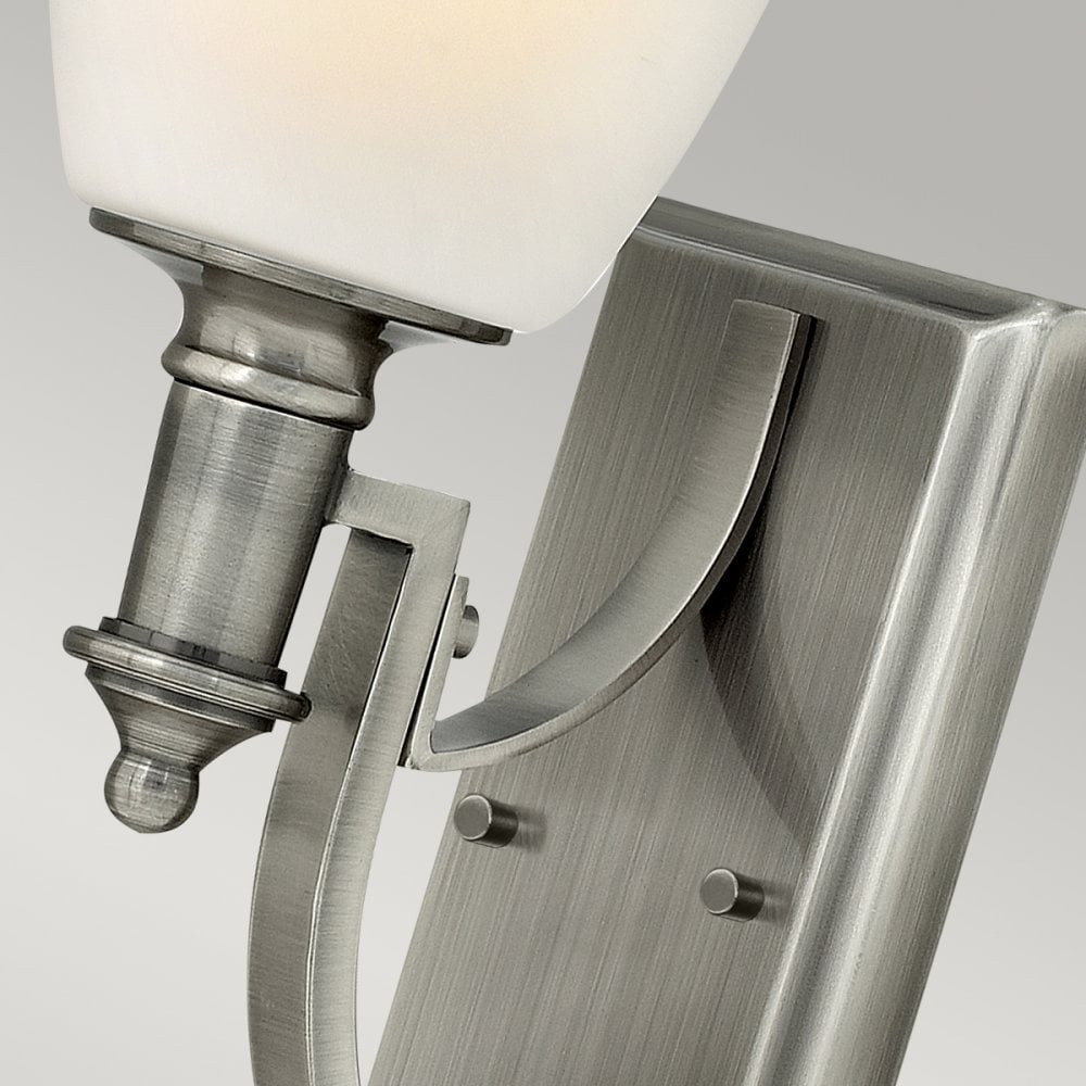 Truman Single Wall Light in Antique Nickel