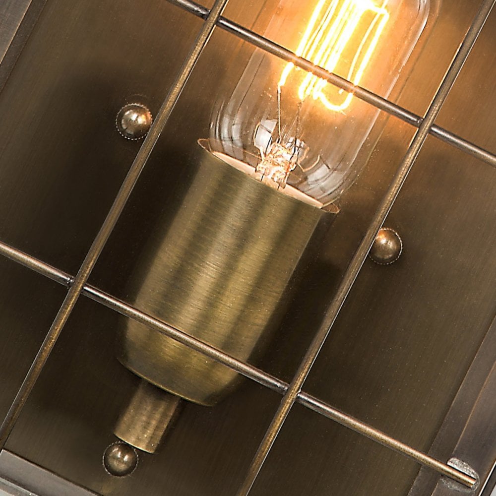 Hyde Park Solid Brass Outdoor Wall Lantern