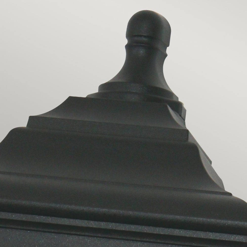 Kerry 1 Light Flush Mount in Black