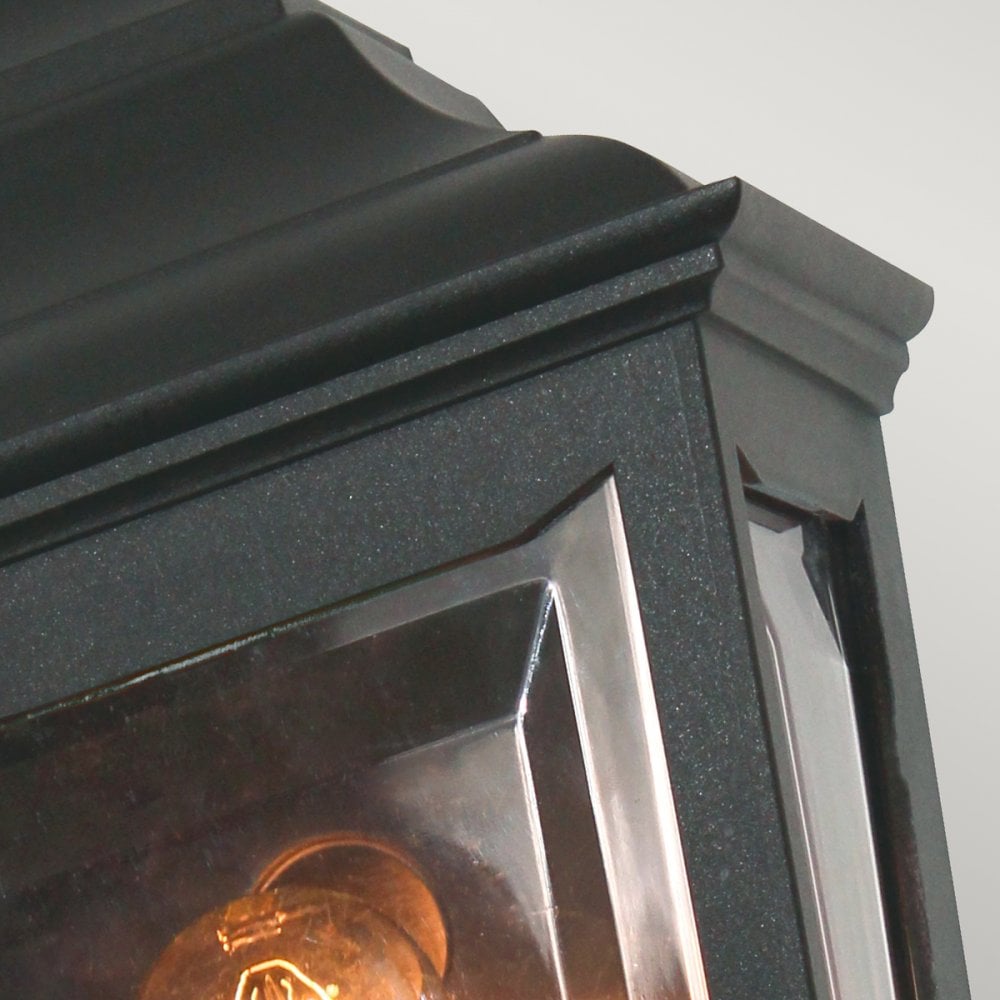 Kerry 1 Light Flush Mount in Black