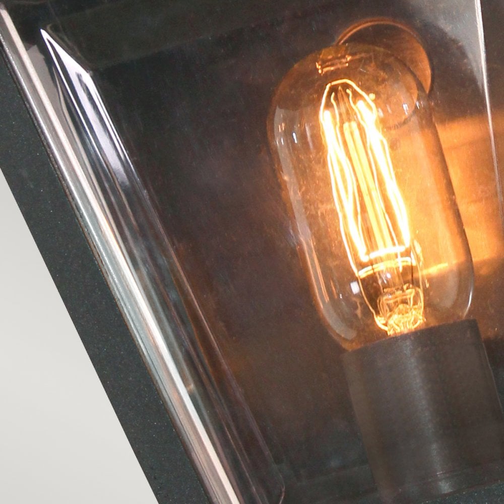 Kerry 1 Light Flush Mount in Black
