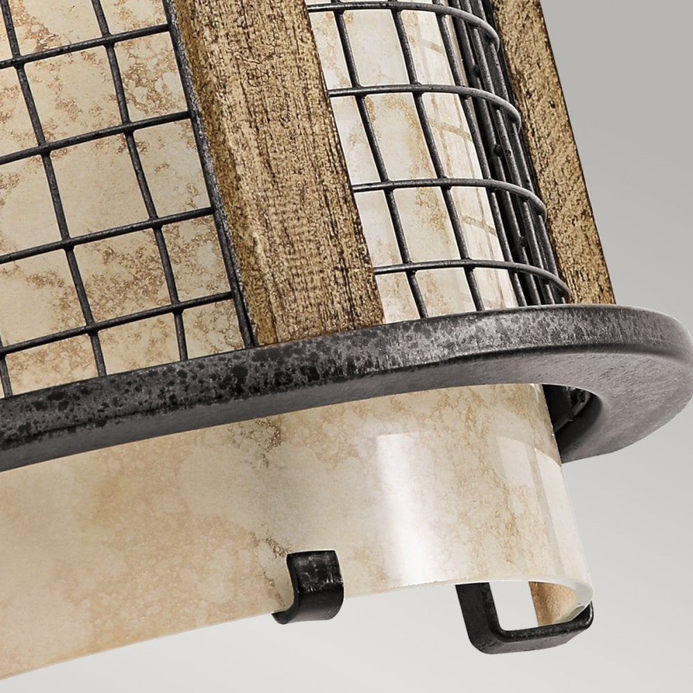 Ahrendale Wall Light in Anvil Iron