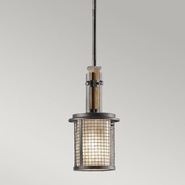 Ahrendale Mini Pendant in Anvil Iron