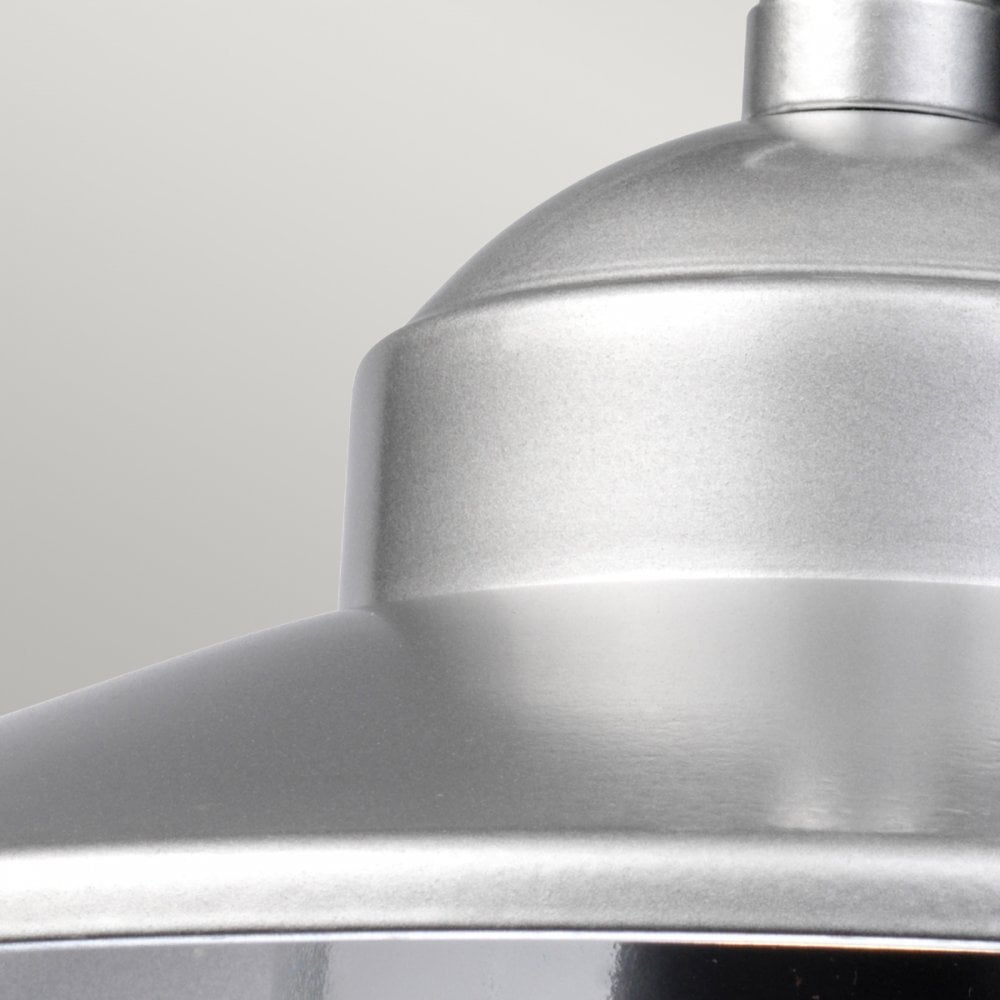 Klampenborg Outdoor Chain Lantern Pendant in Silver