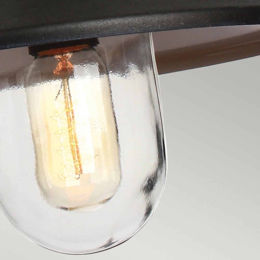 Klampenborg Outdoor Chain Lantern Pendant in Black