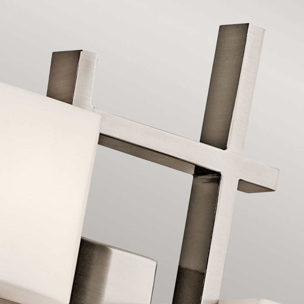 City Lights Twin Wall Light Finished in Classic Pewter