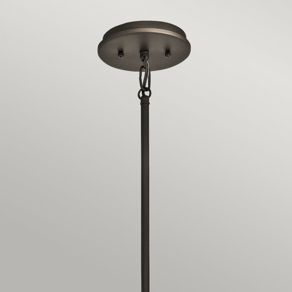 Emory 4 Light Pendant or Semi Flush Light in Olde Bronze