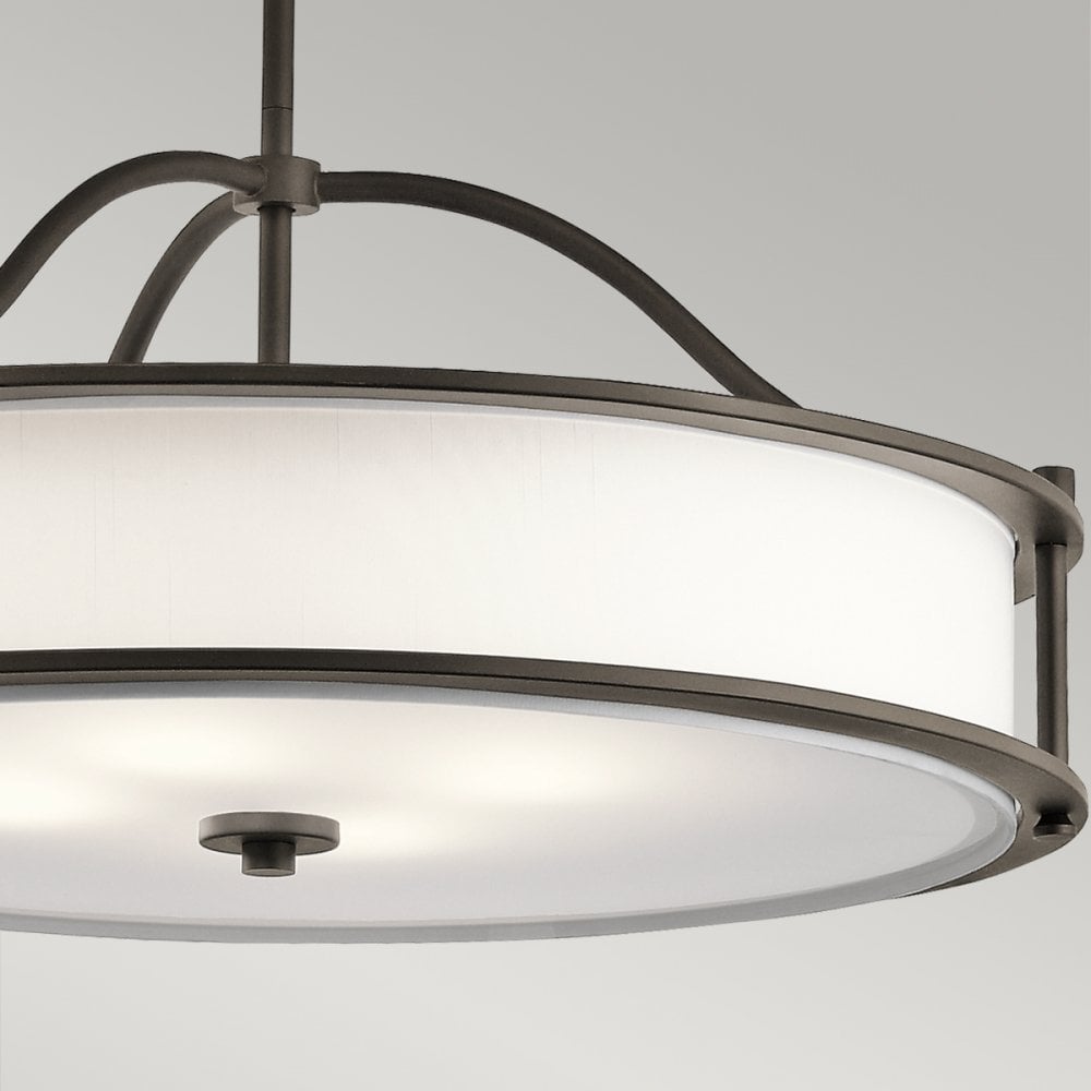 Emory 4 Light Pendant or Semi Flush Light in Olde Bronze