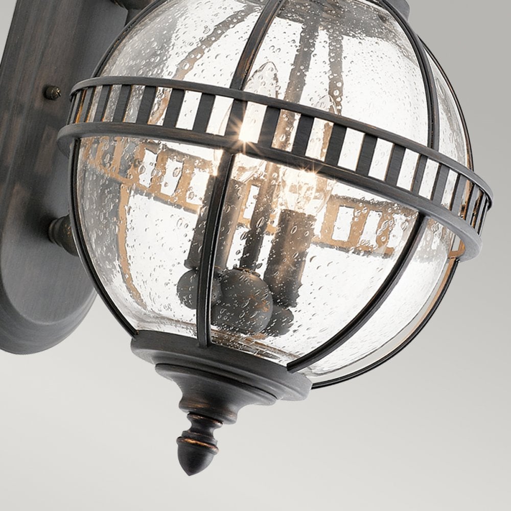 Halleron 2 Light Outdoor Wall Lantern in Londonderry