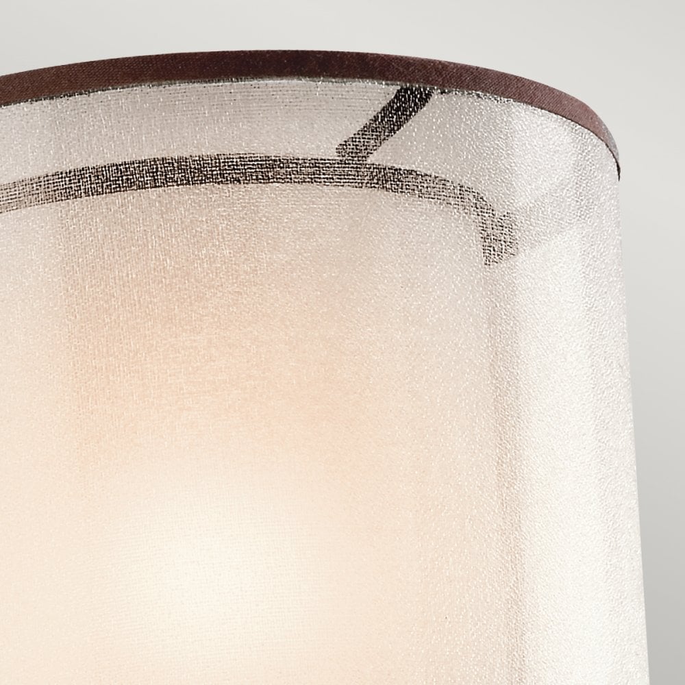 Lacey Wall Light in Mission Bronze