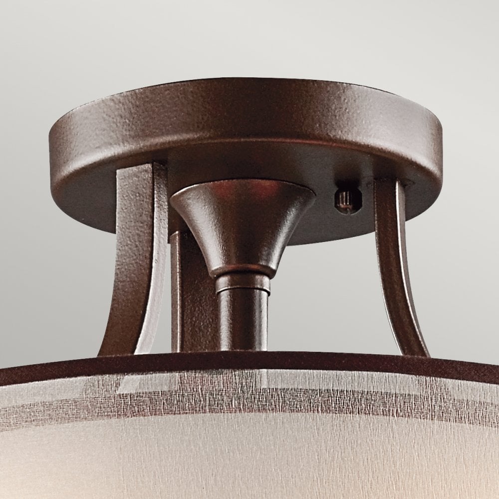 Lacey Small Semi Flush Celing Light