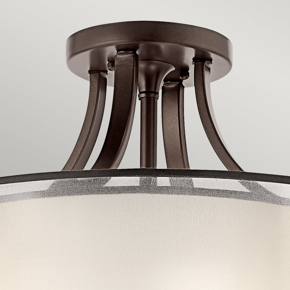 Lacey Small Semi Flush Celing Light