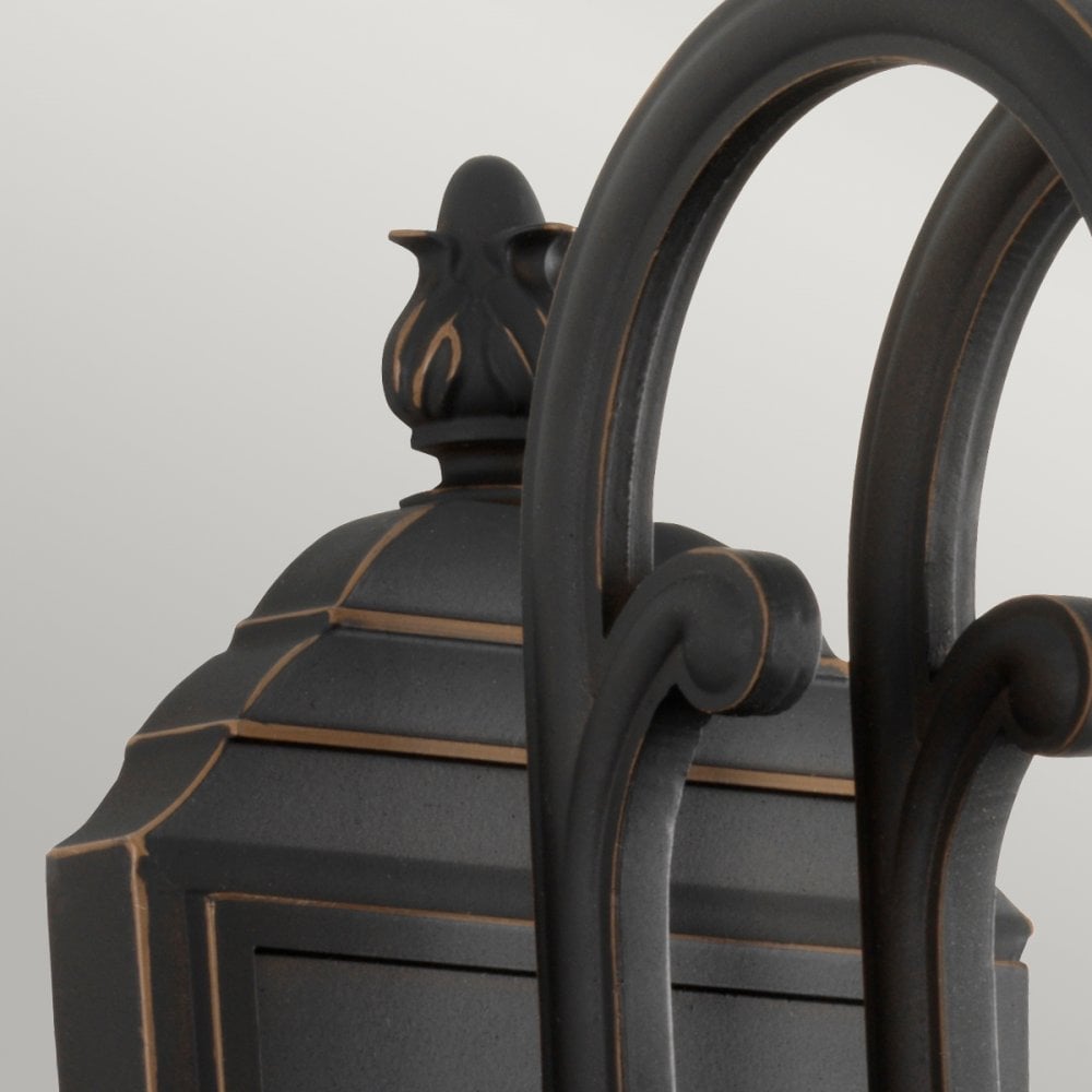 Luverne Medium Wall Lantern in an Oil Rubbed Bronze Finish