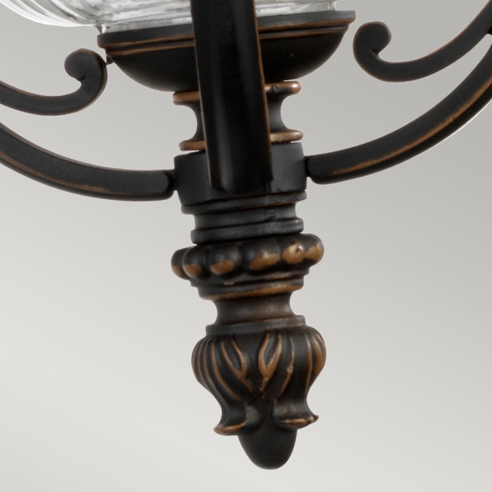 Luverne Medium Wall Lantern in an Oil Rubbed Bronze Finish