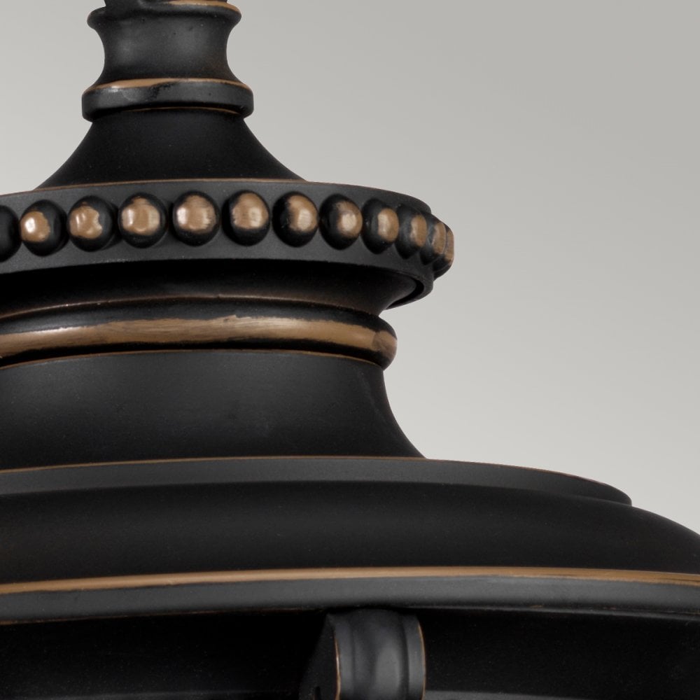 Luverne Chain Lantern Pendant in an Oil Rubbed Bronze Finish