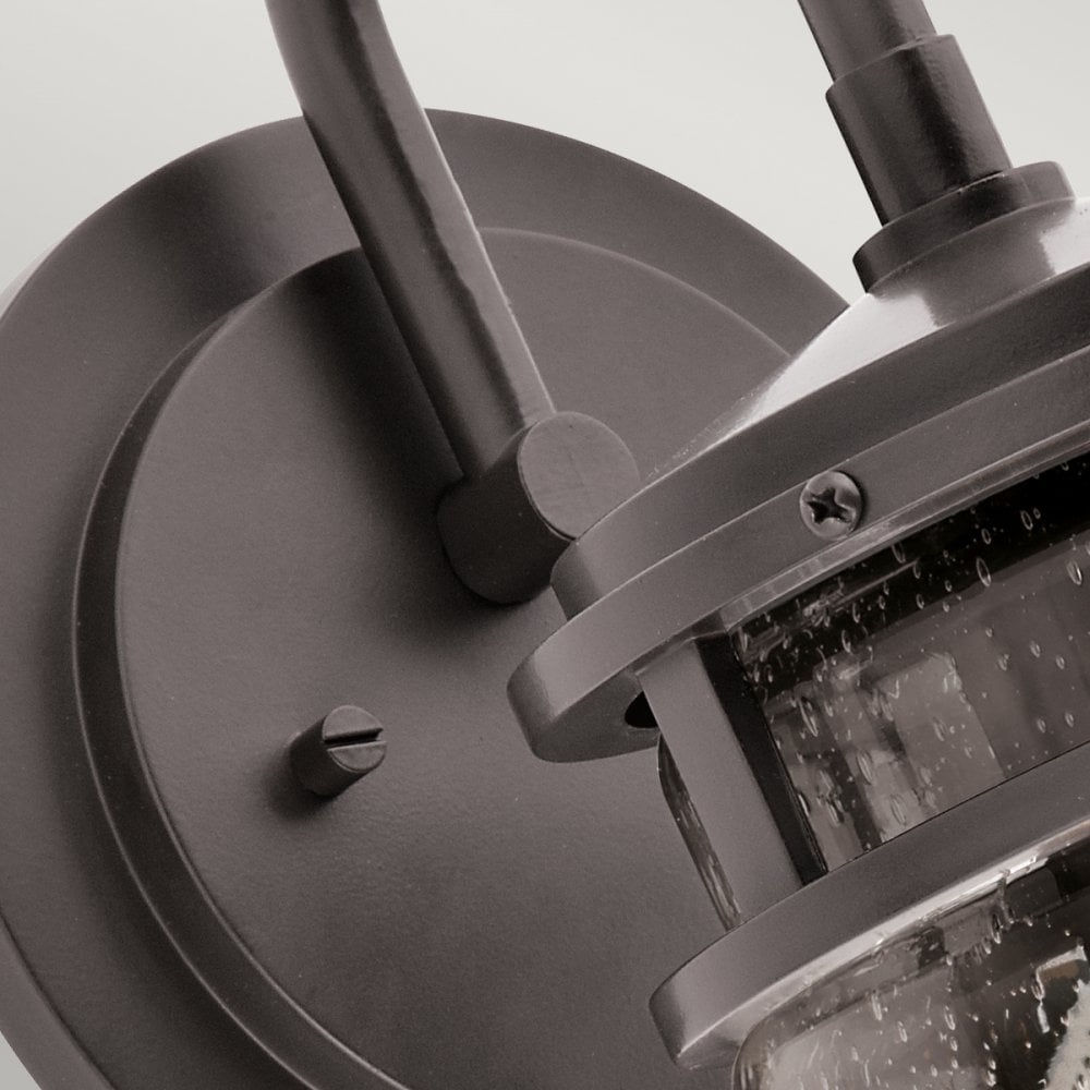 Lyndon Medium Wall Lantern in Architectural Bronze