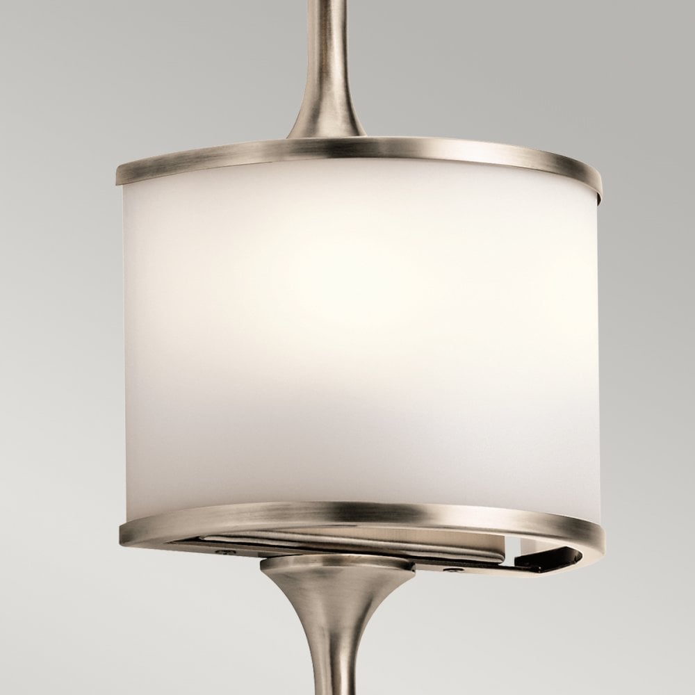 Mona IP44 2 Light Small Wall Light in Classic Pewter