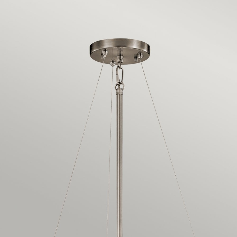 Silver Coral Duo-Mount Pendant in Class Pewter