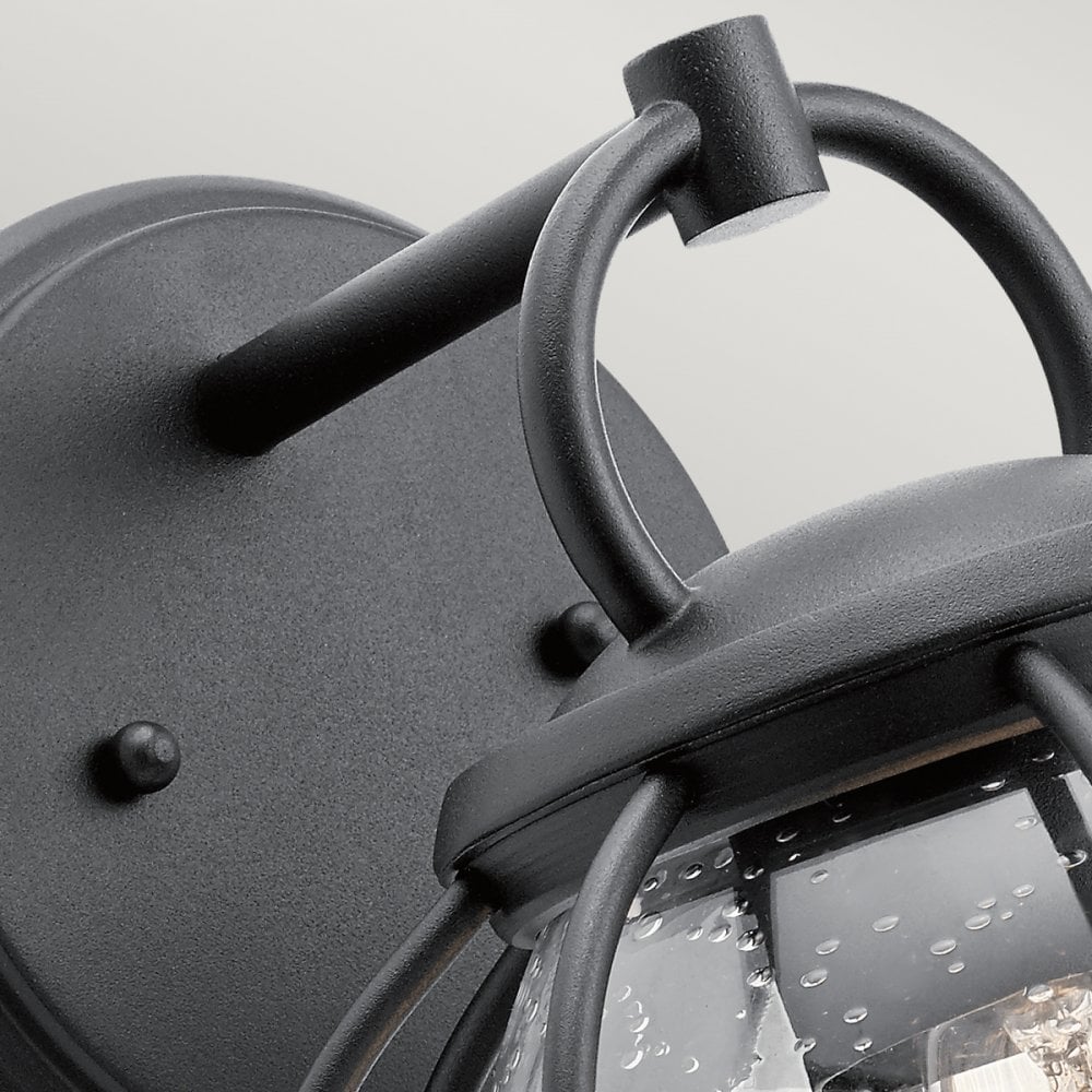 Vandalia Single Wall Lantern in Black