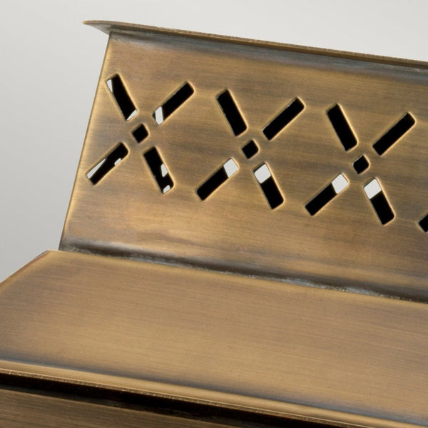 Lambeth Palace Solid Brass Outdoor Wall Lantern