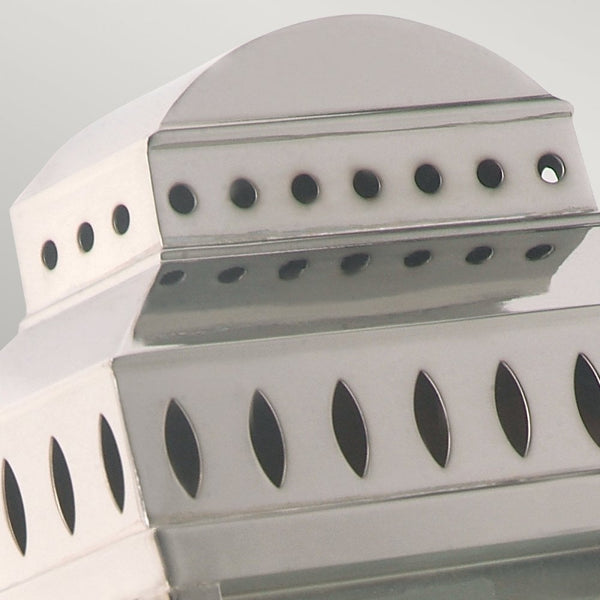 Mansion House Polished Nickel Brass Outdoor Lantern