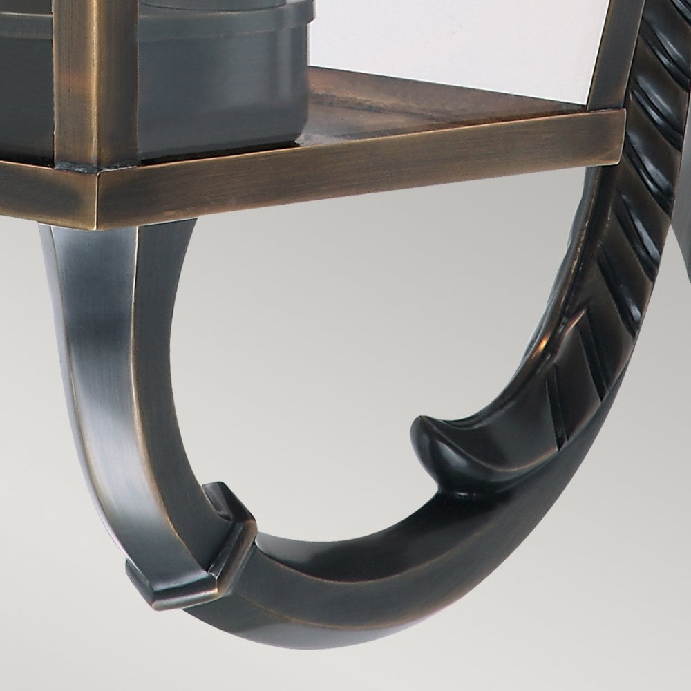 Mansion House Aged Brass Outdoor Wall Lantern