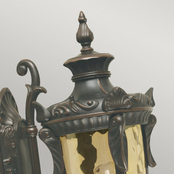Philadelphia 1 Light Medium Wall Lantern in Old Bronze