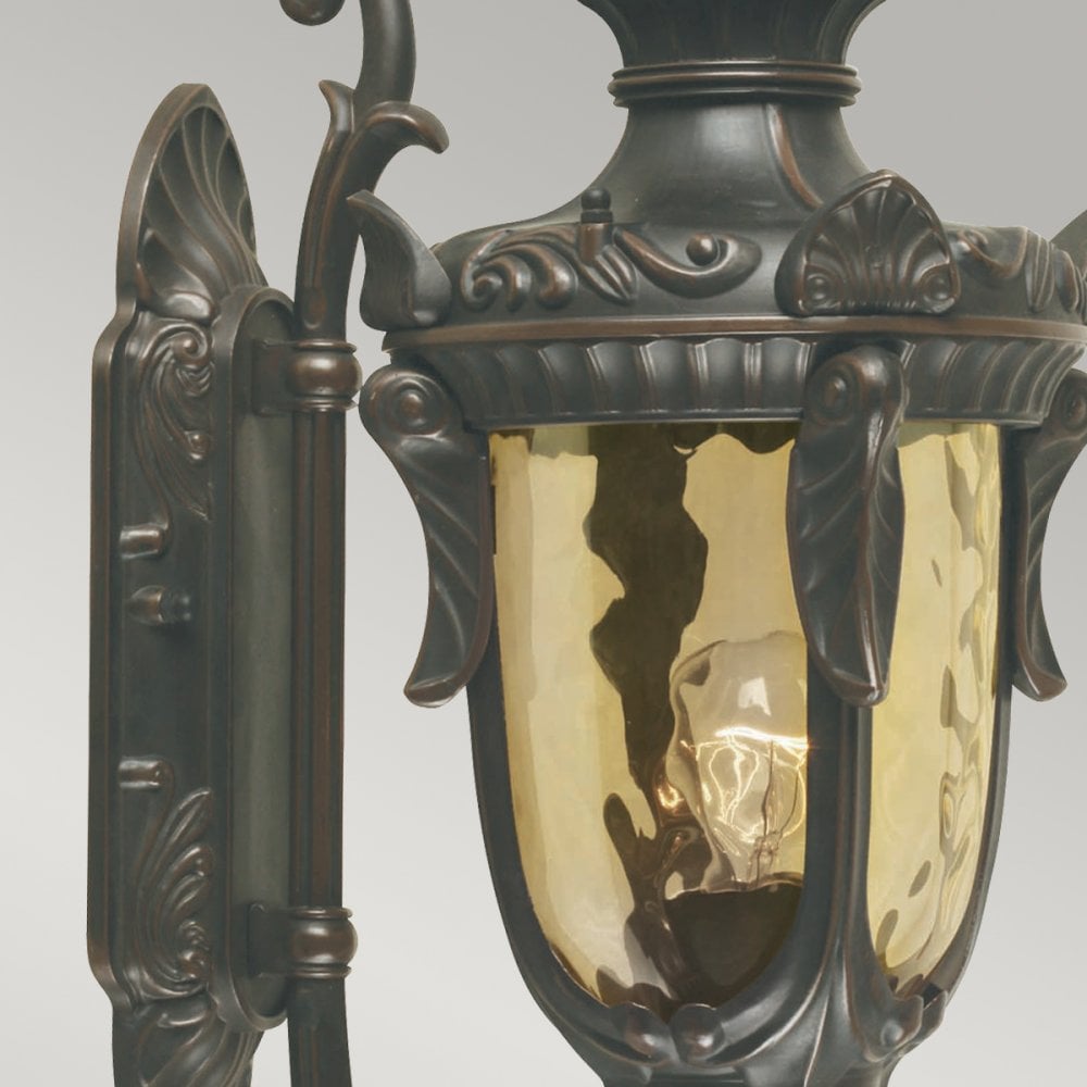 Philadelphia 1 Light Medium Wall Lantern in Old Bronze