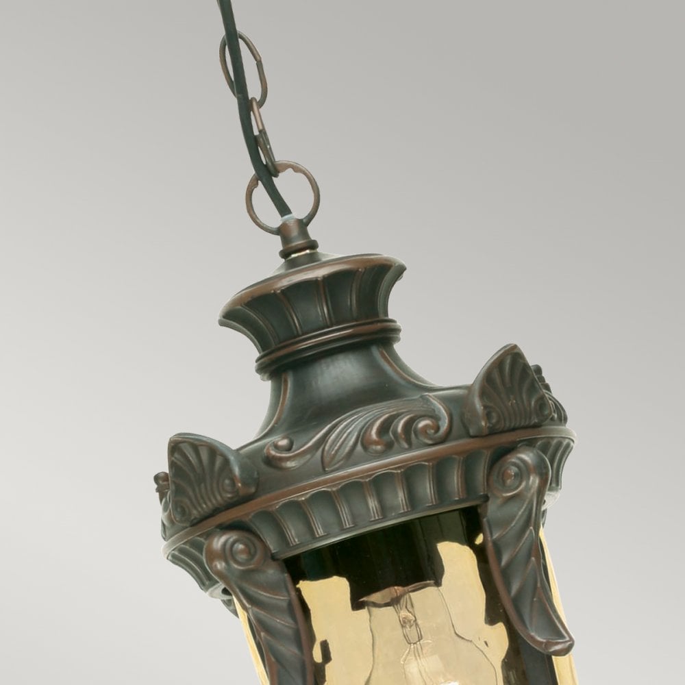 Philadelphia 1 Light Chain Lantern in Old Bronze