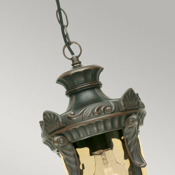 Philadelphia 1 Light Chain Lantern in Old Bronze