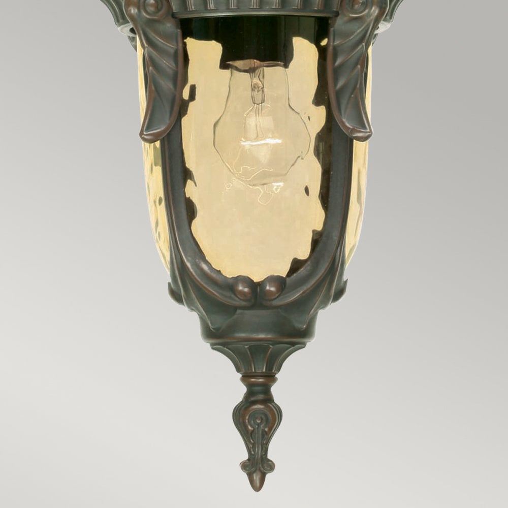Philadelphia 1 Light Chain Lantern in Old Bronze