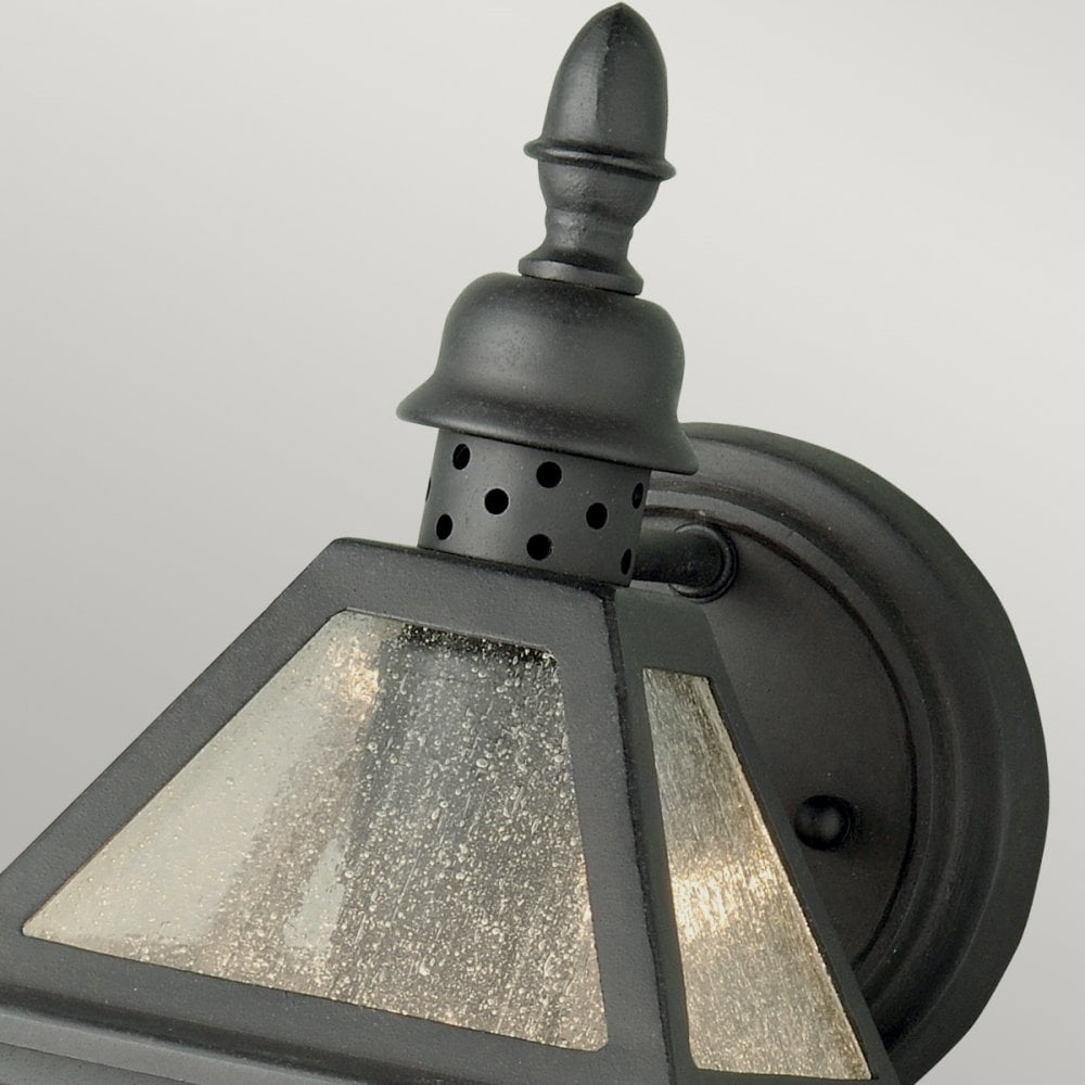 Polruan Wrought Iron Outdoor Wall Light