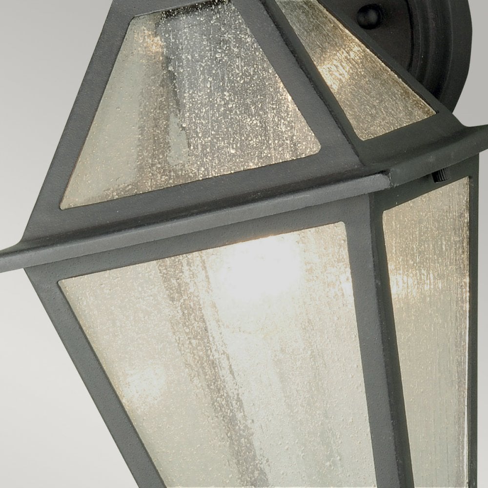 Polruan Wrought Iron Outdoor Wall Light