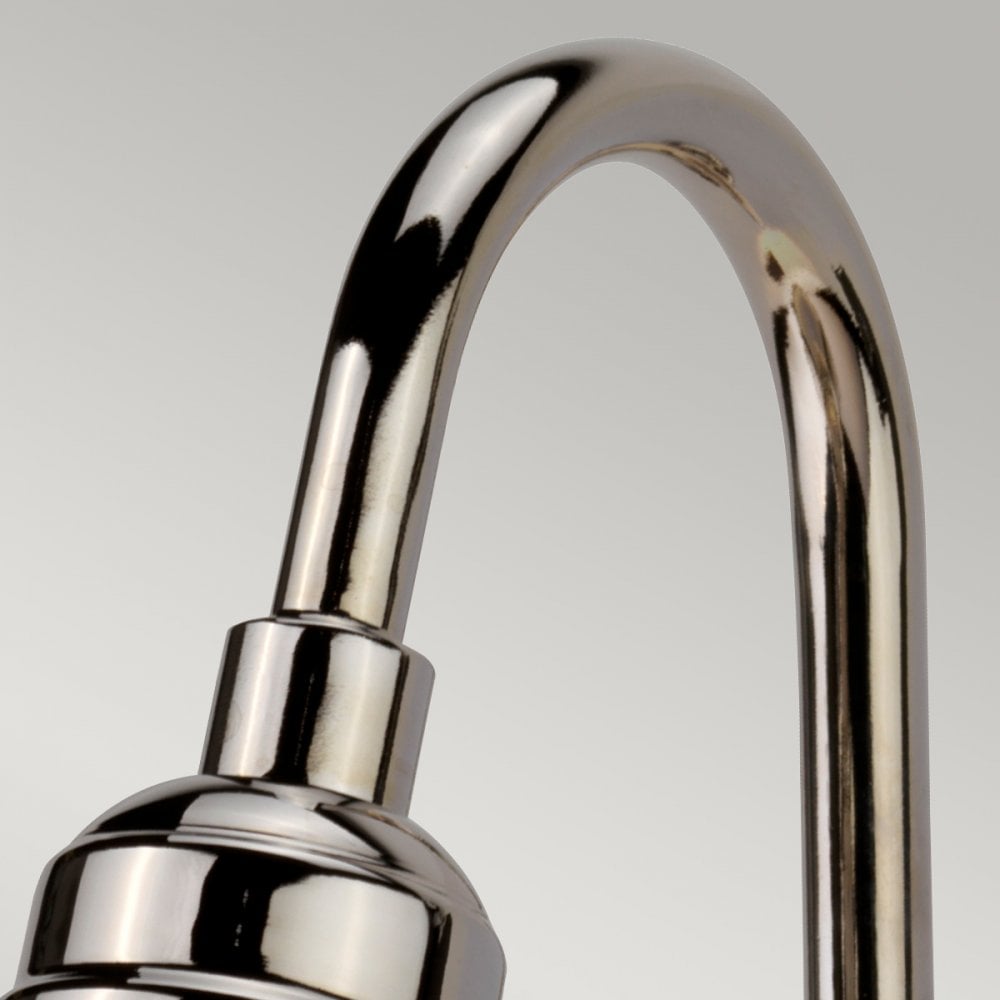 Provence Wall Light in Polished Nickel