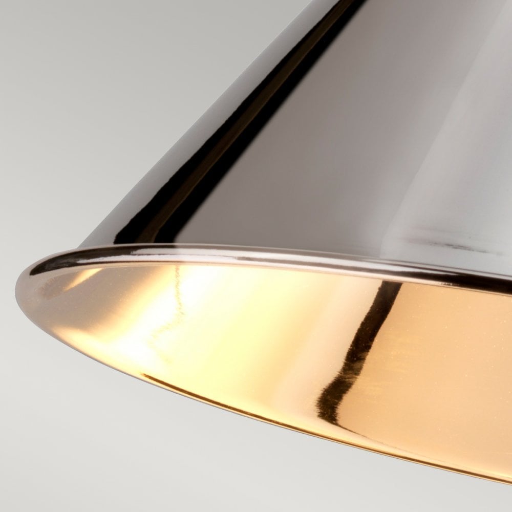 Provence Wall Light in Polished Nickel