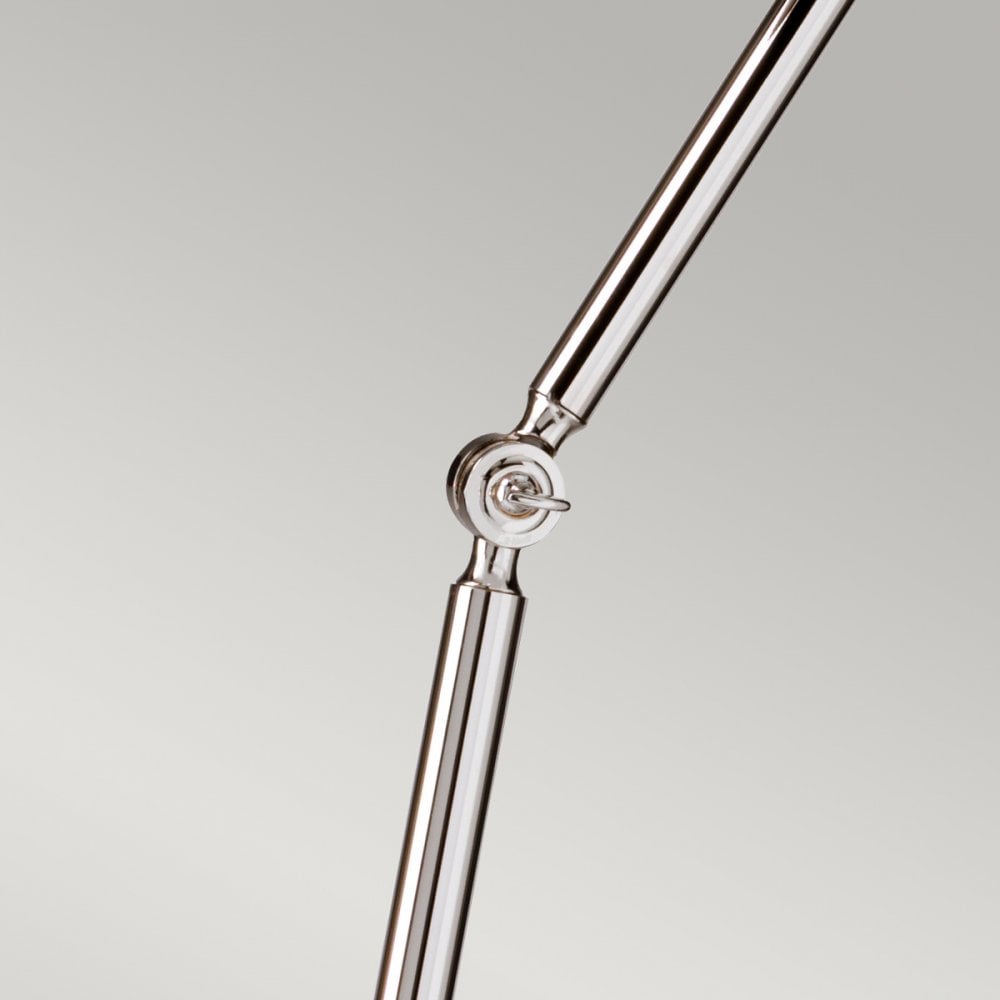 Provence Floor Lamp in Polished Nickel