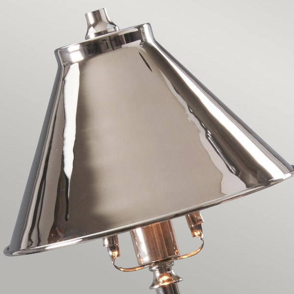 Provence Stick Lamp in Polished Nickel