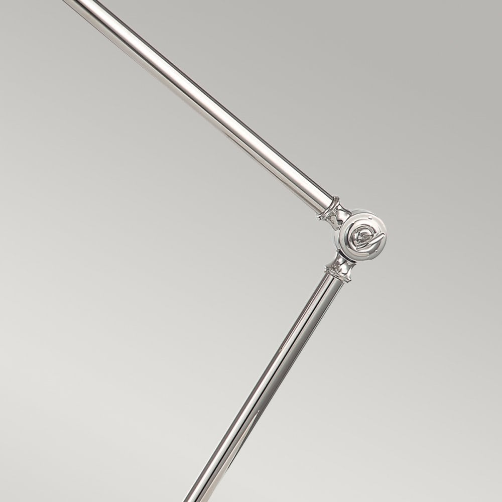 Provence Table Lamp in Polished Nickel