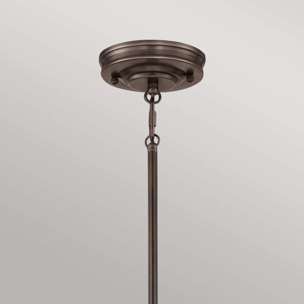 Emery Mini Pendant in Palladian Bronze