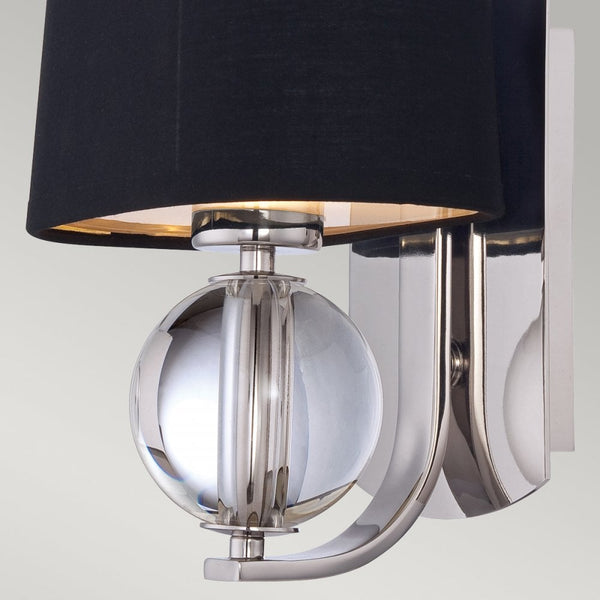 Uptown Gotham Wall Light in Imperial Silver