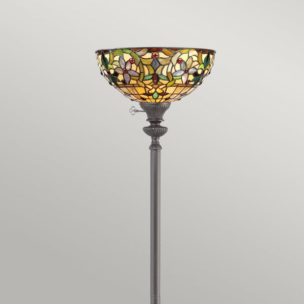 Tiffany Kami Uplighter in Vintage Bronze