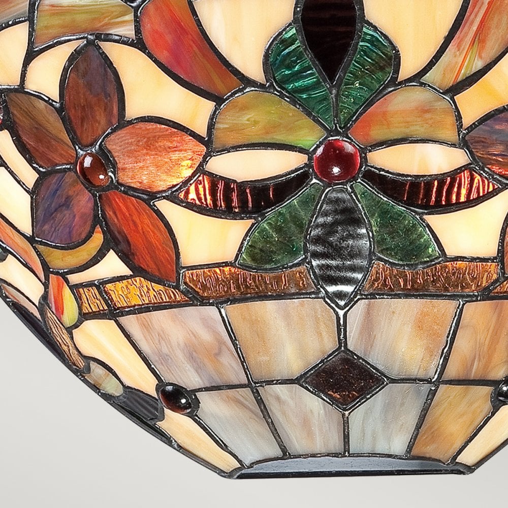 Tiffany Kami Wall Uplighter in Vintage Bronze