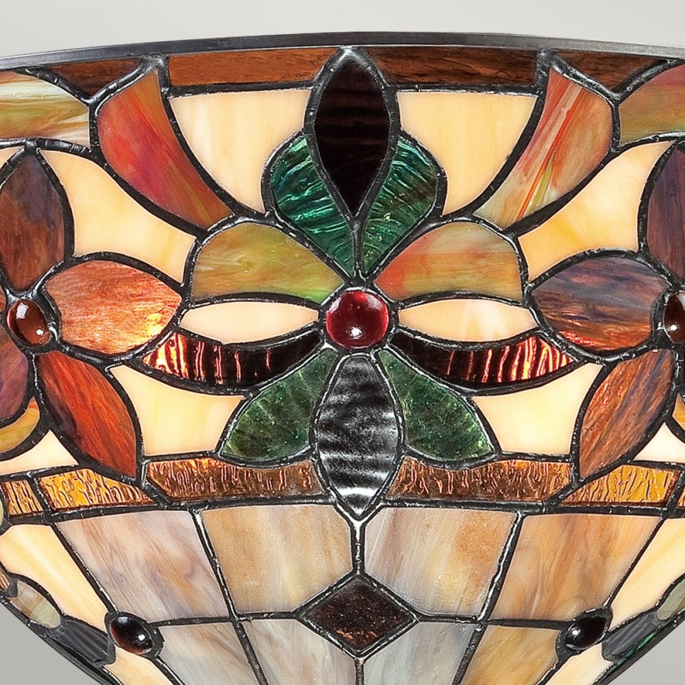 Tiffany Kami Wall Uplighter in Vintage Bronze