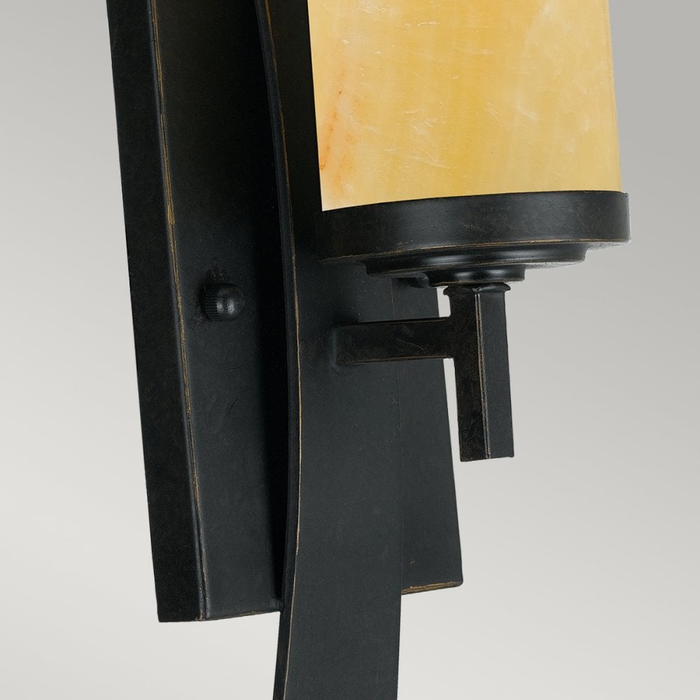 Kyle Wall Light with Butterscotch Onyx Shade