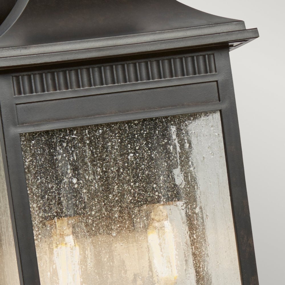 Livingston Medium Coastal Wall Lantern in Imperial Bronze